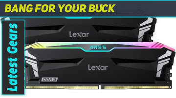 Unleash Your Gaming Performance with Lexar 32GB ARES RGB DDR5 RAM 6400MT/s