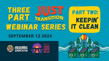 3-Part Just Transition Series: Part Two - Keepin