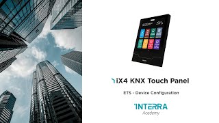 iX4 - 4 KNX Touch Panel | ETS - Device Configuration