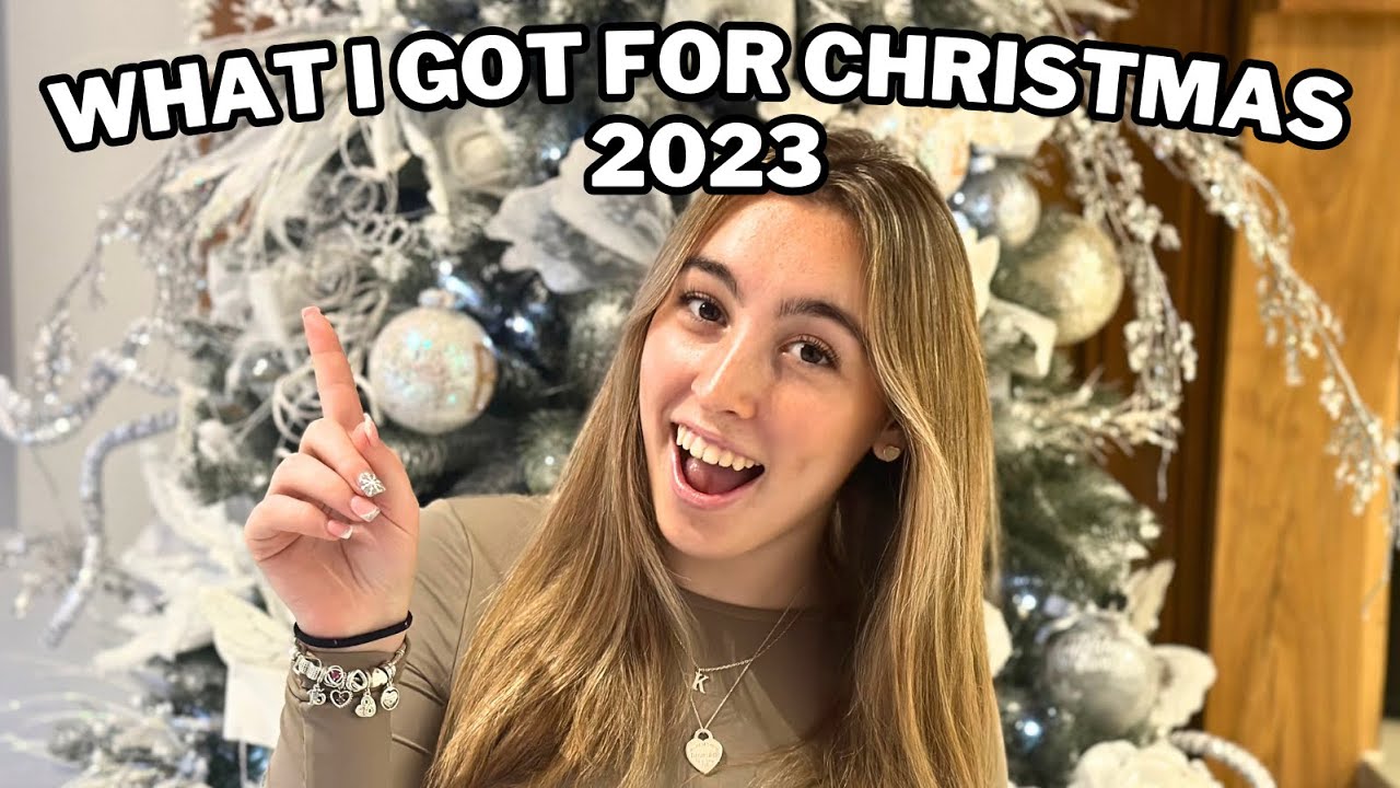 What I Got For Christmas 2023 Christmas Vlog Lilybakes Youtube 