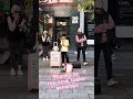 Boy Soprano Busking in Rundle Street Adelaide, singing beautiful song: Variations on Mayila
