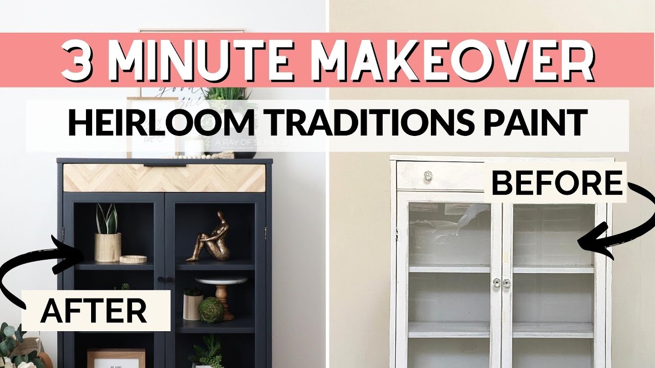 Heirloom Traditions All in One Paint Furniture Makeover