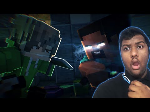 "Wither Heart" - A Minecraft Music Video {Dream VS Herobrine} (REACTION VIDEO)