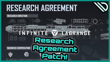 Infinite Lagrange |  Research Agreement Patch Notes!!