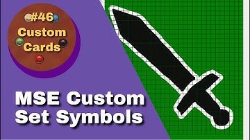 How to Create a Custom Set Symbol on Magic Set Editor | Custom Cards #46