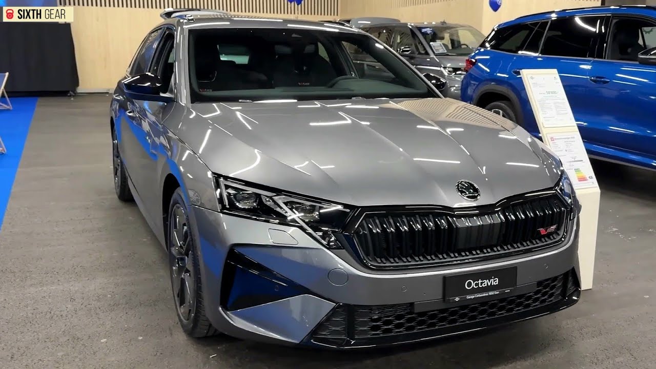 2025 SKODA Octavia RS Engine 2000cc, 265 horsepower 195kW, 4 cylinder TSI Transmission 7 speed DSG