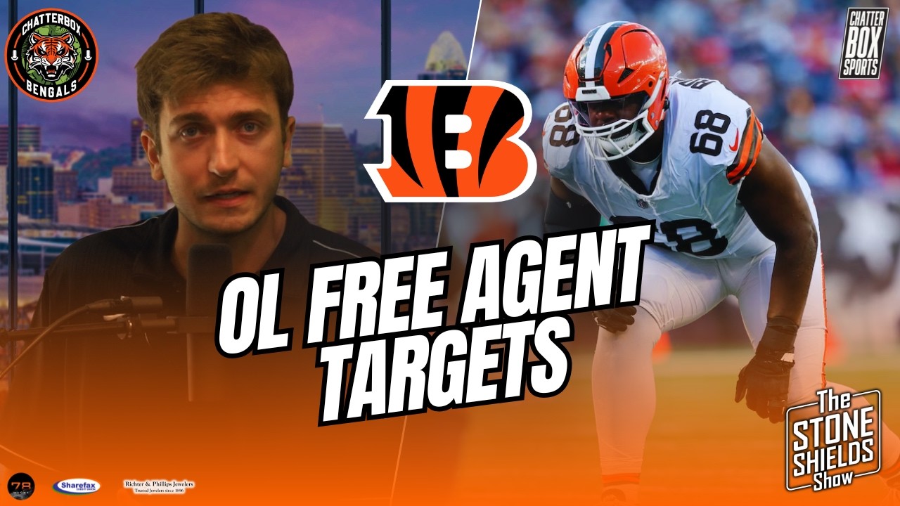 Bengals TOP REMAINING Free Agent Offensive Line Targets Ft. Cam Robinson & Jonah Williams