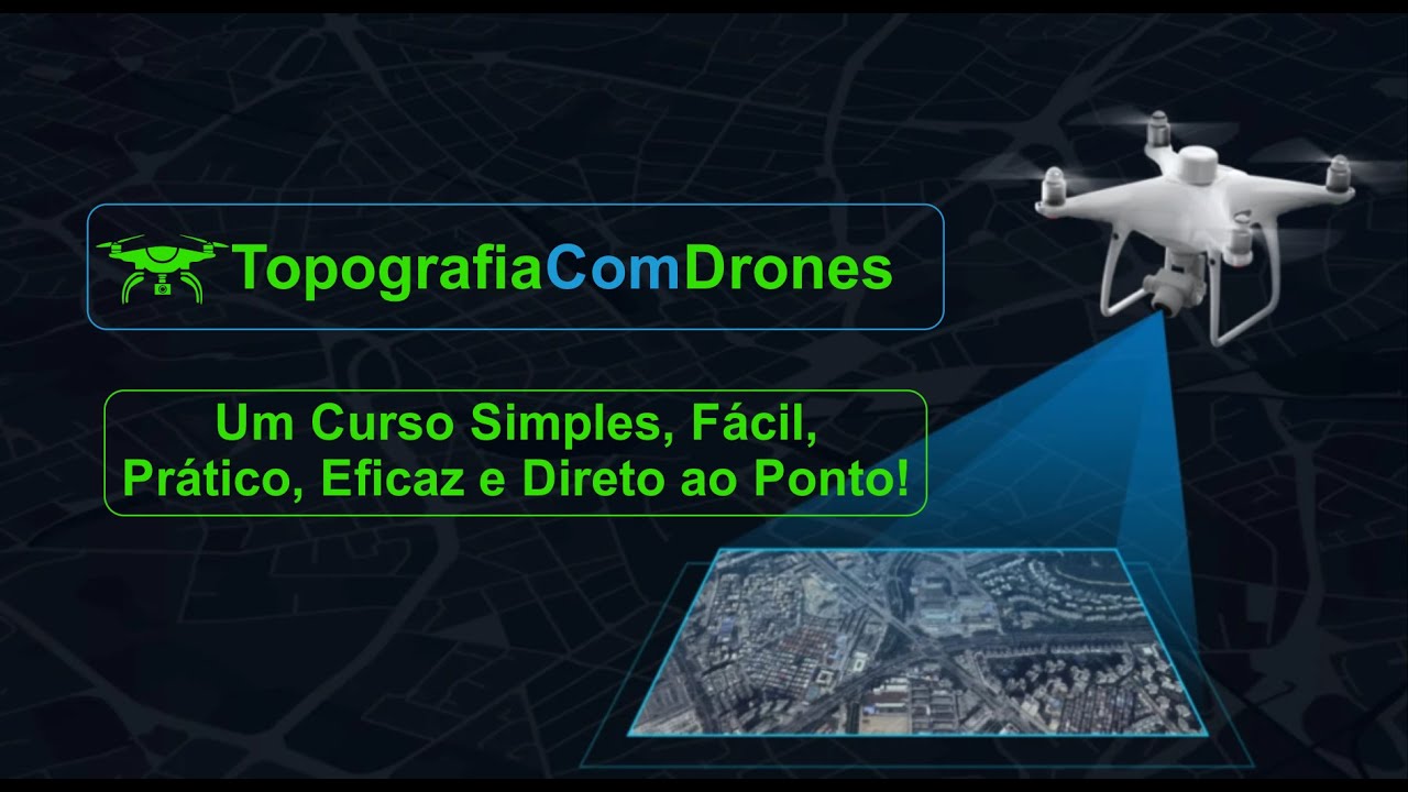 Demonstração do Curso de Topografia com Drone - YouTube