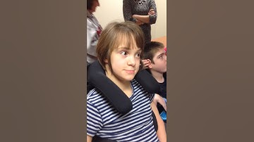 Lianna B Playing Splot with Tobii eye gaze on MS Surface tablet