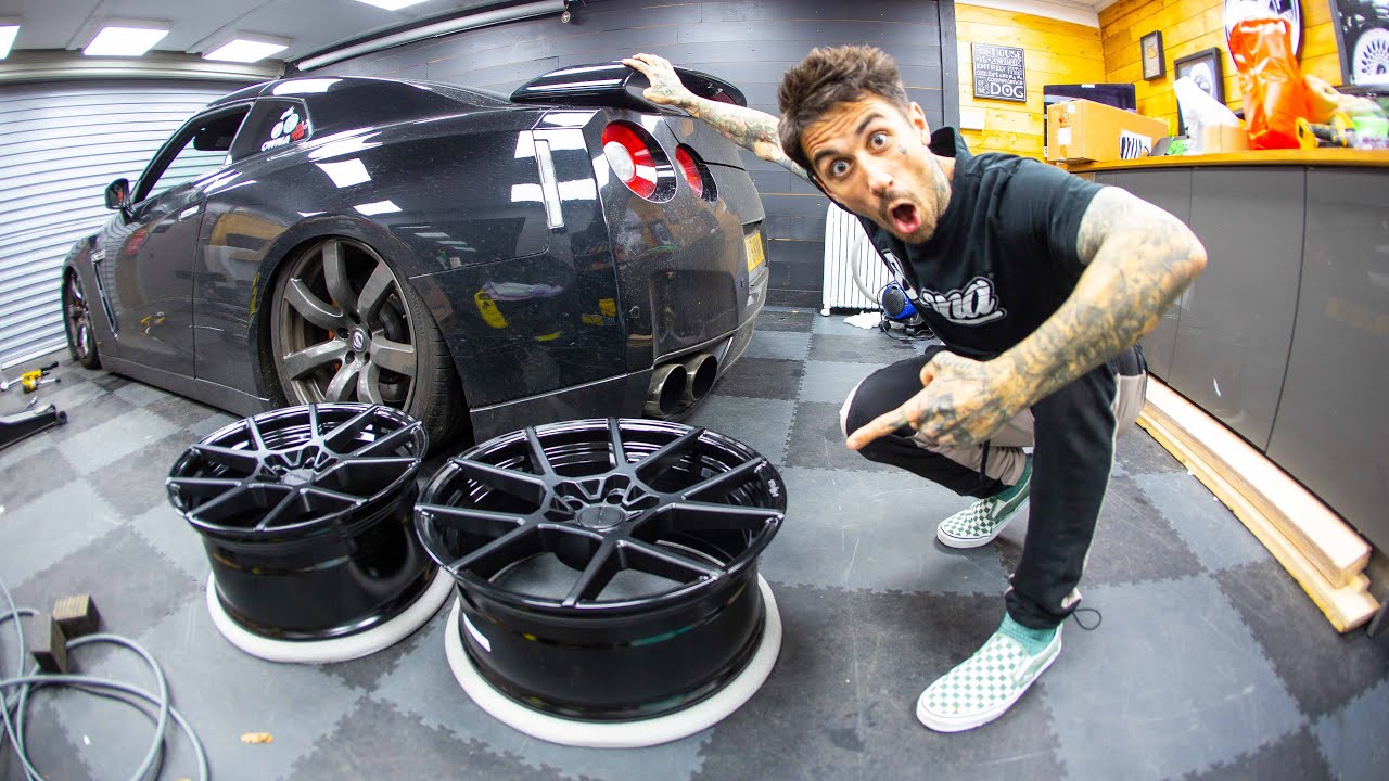 WILL THEY EVEN WORK?!... GTR WHEEL INSTALL!!