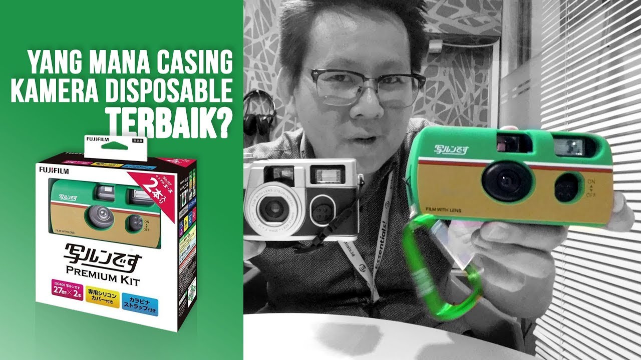 Fujifilm Disposable Camera Premium Kit I Unboxing review - YouTube