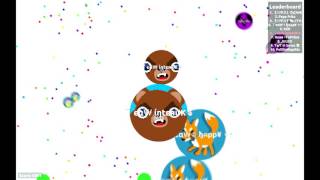 Agar.io Teaming TrickSplit | SplitRun | Team Destroy