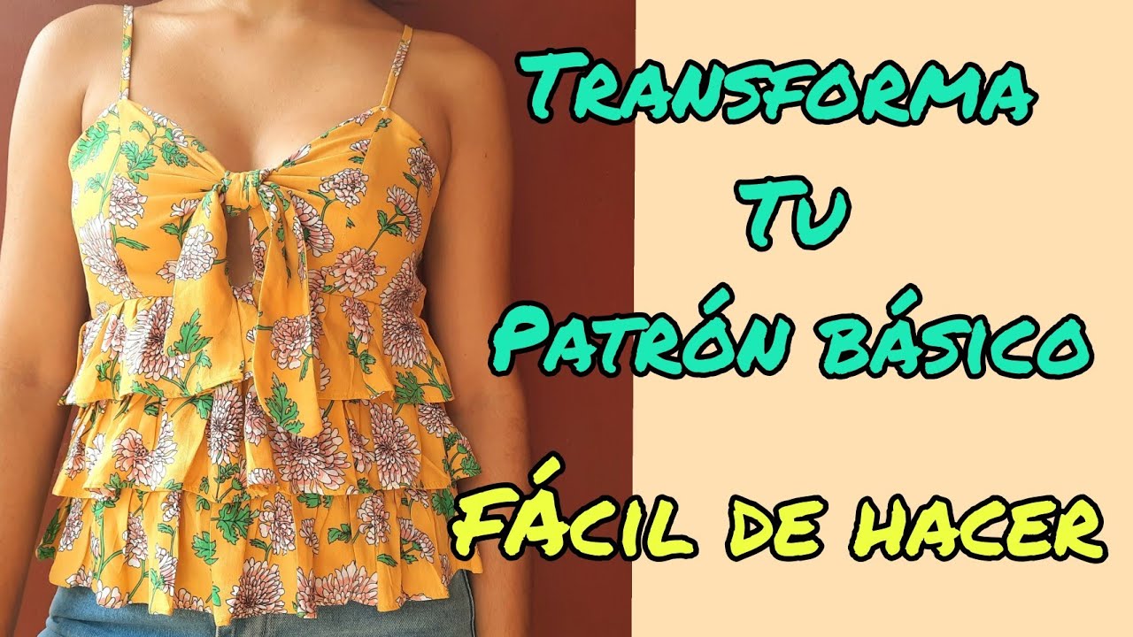 Blusa con Nudo en el Busto y Volantes