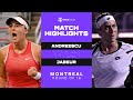 Ons Jabeur vs  Bianca Andreescu | 2021 Montreal Round of 16 | WTA Match Highlights