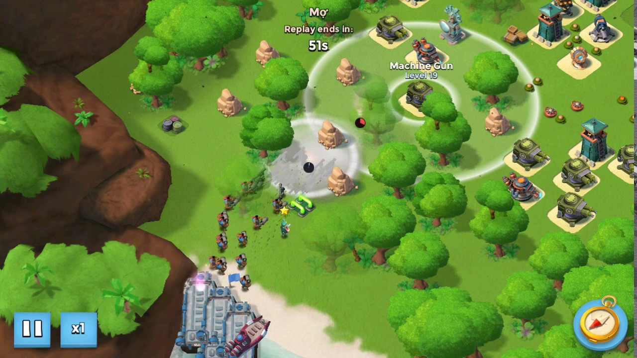 Level 40 Boom Beach - Dr T Volcano Stage 5 + 6 June/14/2017 - Hooka & Brick