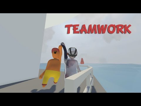 TEAM WORK - Human: Fall Flat (Funny Moments)