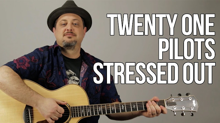 Stressed Out Guitar version - Guitar performance video thumbnail