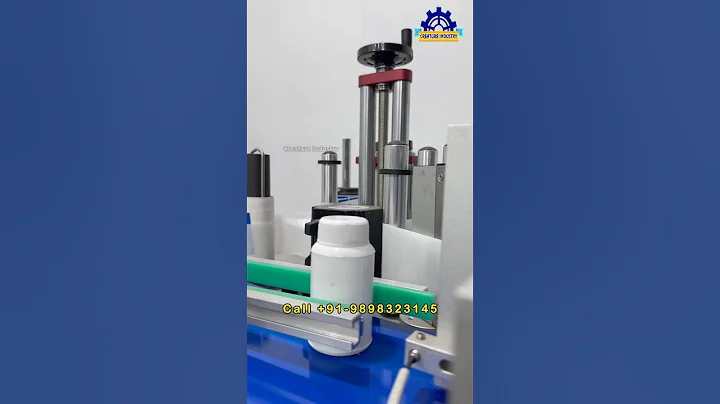 Semi-Auto Round Bottle Sticker Labeling Machine | Bottle Labeling & Capping Machine 📞 +91-9898323145