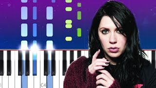 K.Flay - High Enough (Piano tutorial)