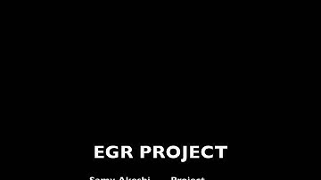 EGR Project
