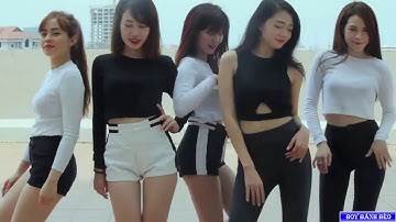 HOT " Vũ Điệu Cồng Chiêng " phiên bản 5 hot Girls idol xinh đẹp và quyến rũ
