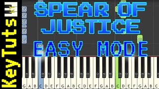 Learn To Play Spear Of Justice From Undertale - Easy Mode