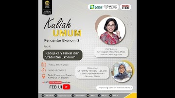 KULIAH UMUM  PENGANTAR EKONOMI 2