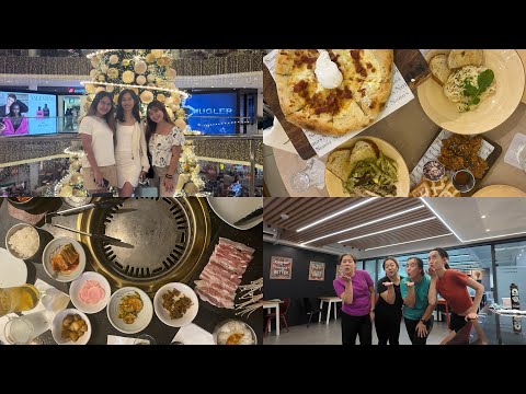 week in the life | work, exercise, catching up with friends