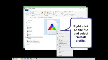 How to install an ICC profile InkTec SubliNova Smart Sublimation Ink | Epson Printers on Windows PC