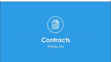 BlueFolder Contracts How-to