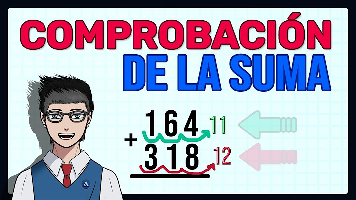 COMPROBACIÓN DE LA SUMA - Cómo hacer la COMPROBACIÓN de una SUMA (Super fácil)