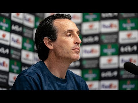 Declaraciones de Emery antes del partido ante el Arsenal FC (UEFA Europa League)