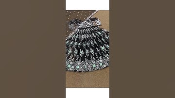 Beautiful Heavy Butterfly Net fabric, Fancy Embroidery And 5mm Devdas Sequins Work gown. #new #gown