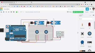 Dos servomotores con Potenciometros independientes