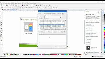 Converting Multiple Files with the File Converter Extension in CorelDRAW X8