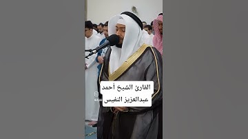 ما تيسر من سورة الزمر | القارئ الشيخ أحمد عبدالعزيز النفيس #القرآن_الكريم #احمد_النفيس #سورة_الزمر