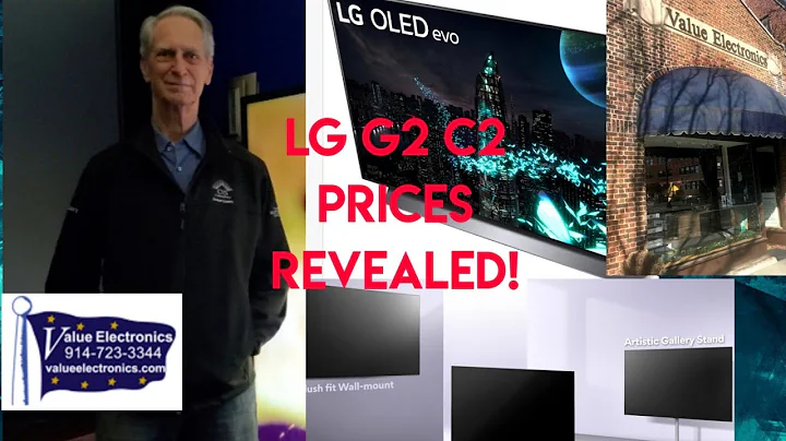 LG G2 OLED PRICE REVEAL 77" AND OTHER C2 OLED PRICES PRESENTED BY ROBERT ZOHN ( VALUE ELECTRONICS)