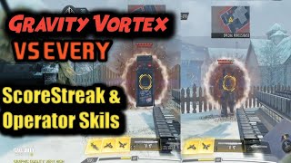 Gravity Vortex vs Every scorestreak and Operator skills | season 13 test server codm