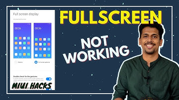 Miui full screen gestures not working| Android 11|