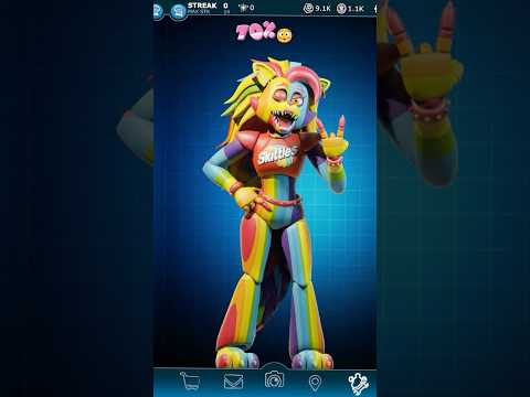 Fnaf ar edit 💕 Wellerman 100%-1% Sea Shanty Edit 🦄 Security Breach #shorts #edit #wellerman