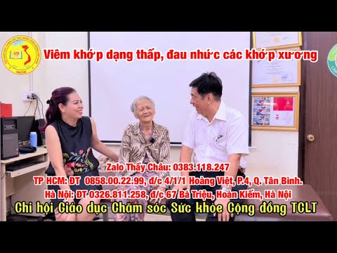 Viêm khớp dạng thấp, đau nhức các khớp xương