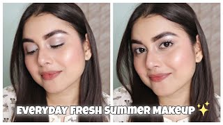 QUICK &amp; EASY DAYTIME SUMMER MAKEUP TUTORIAL | MAKEUP FOR OFFICE / COLLEGE 🌸