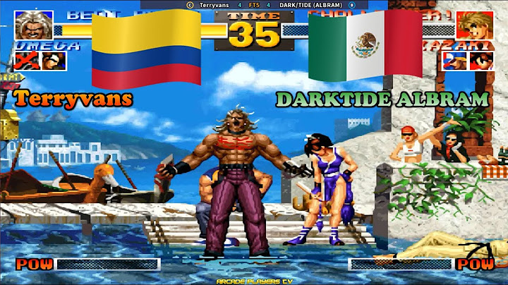 The King of Fighters '95 ➤ Terryvans (Colombia) vs DARKTIDE ALBRAM (Mexico) kof95