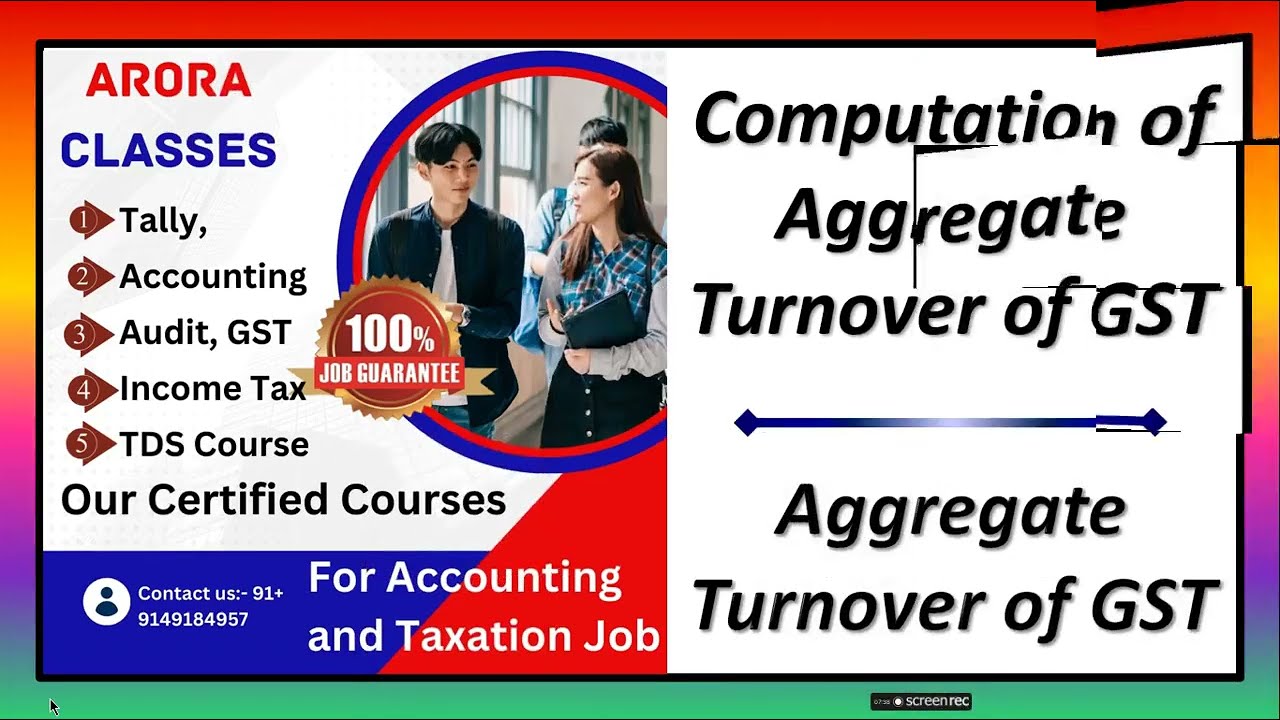 Aggregate Turnover under GST Registration |