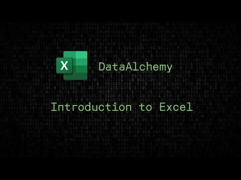Introduction to Excel: