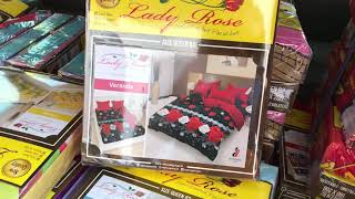 HARGA SPREI LADY ROSE MU   WONGPASAR GROSIR