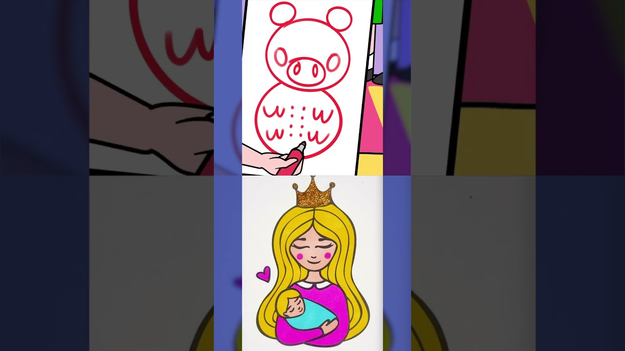 Watch How to Draw 🐷 Step by Step with Song for Kids #art on YouTube Watch How to Draw 🐷 Step by Step with Song for Kids #art on YouTube