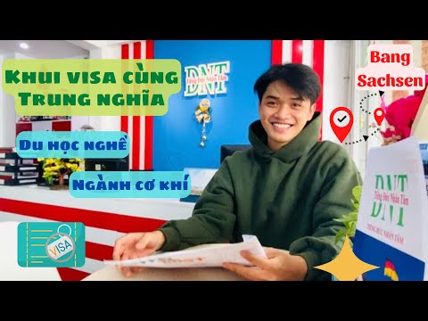 Video Khui Visa Du học nghề ngành cơ khí cùng với Trung... - youtube