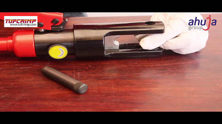 TufCrimp Hydraulic Cable Crimping Tool (14 Tonnes) Capacity upto 300 square mm by Ahuja Group