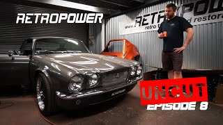 Retropower Uncut Episode 8: Jaguar Coupe, Supercharged Stratos, Cosworth Cortina & Copious Coffees